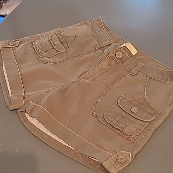 Natural Reflections sz 6 NWOT  brown shorts - Picture 1 of 9